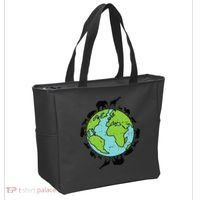 Earth Animals Wildlife Conservation Environmentalist Gift Tote Bag thumb 2