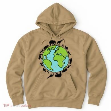 Earth Animals Wildlife Conservation Environmentalist Gift Hoodie