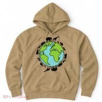 Earth Animals Wildlife Conservation Environmentalist Gift Hoodie thumb 0