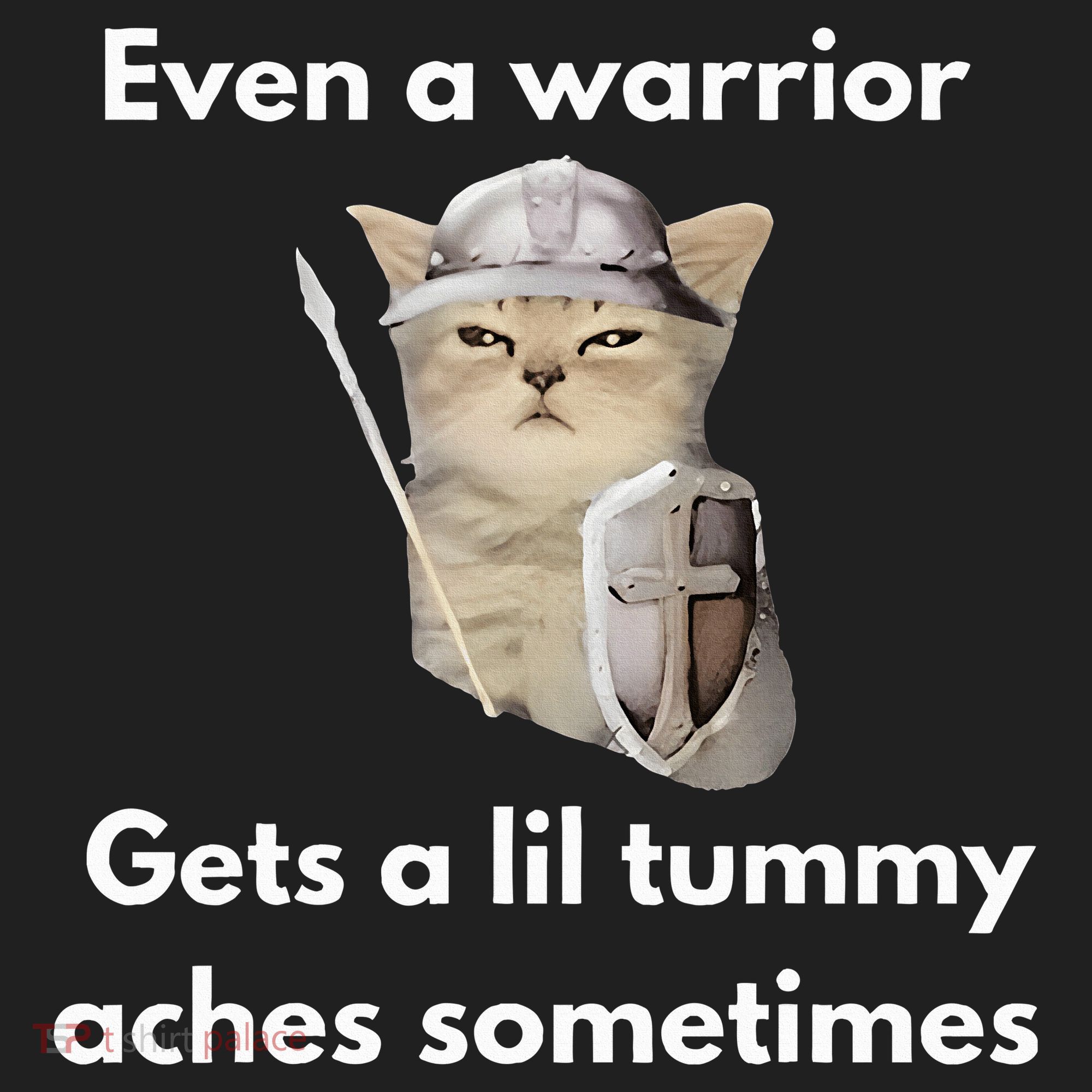Even A Warrior Gets A Lil Tummy Aches Sometimes Hat