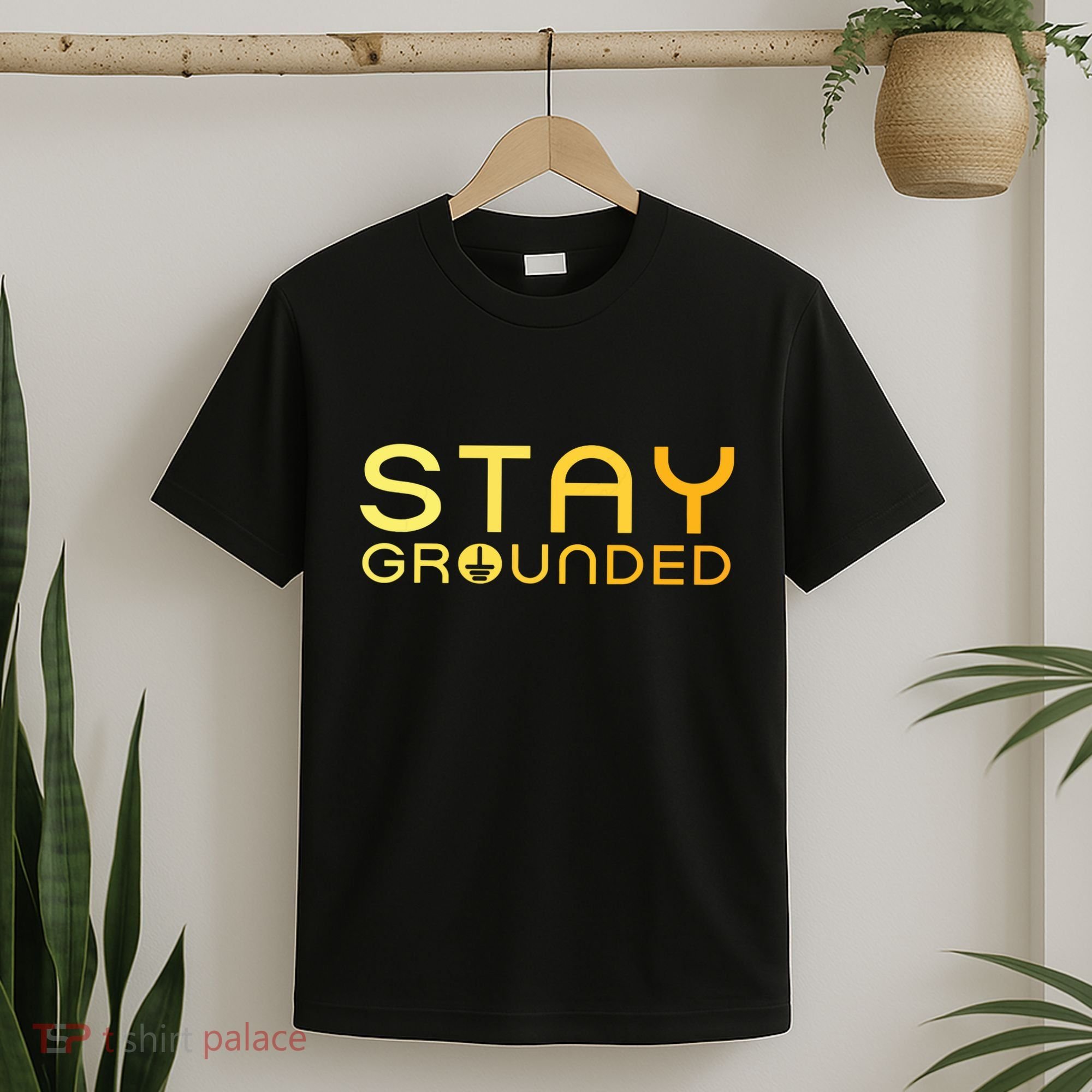 Electrician Art Women Electrical Engineer Stay Grounded T-Shirt