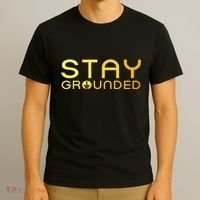 Electrician Art Women Electrical Engineer Stay Grounded T-Shirt thumb 3