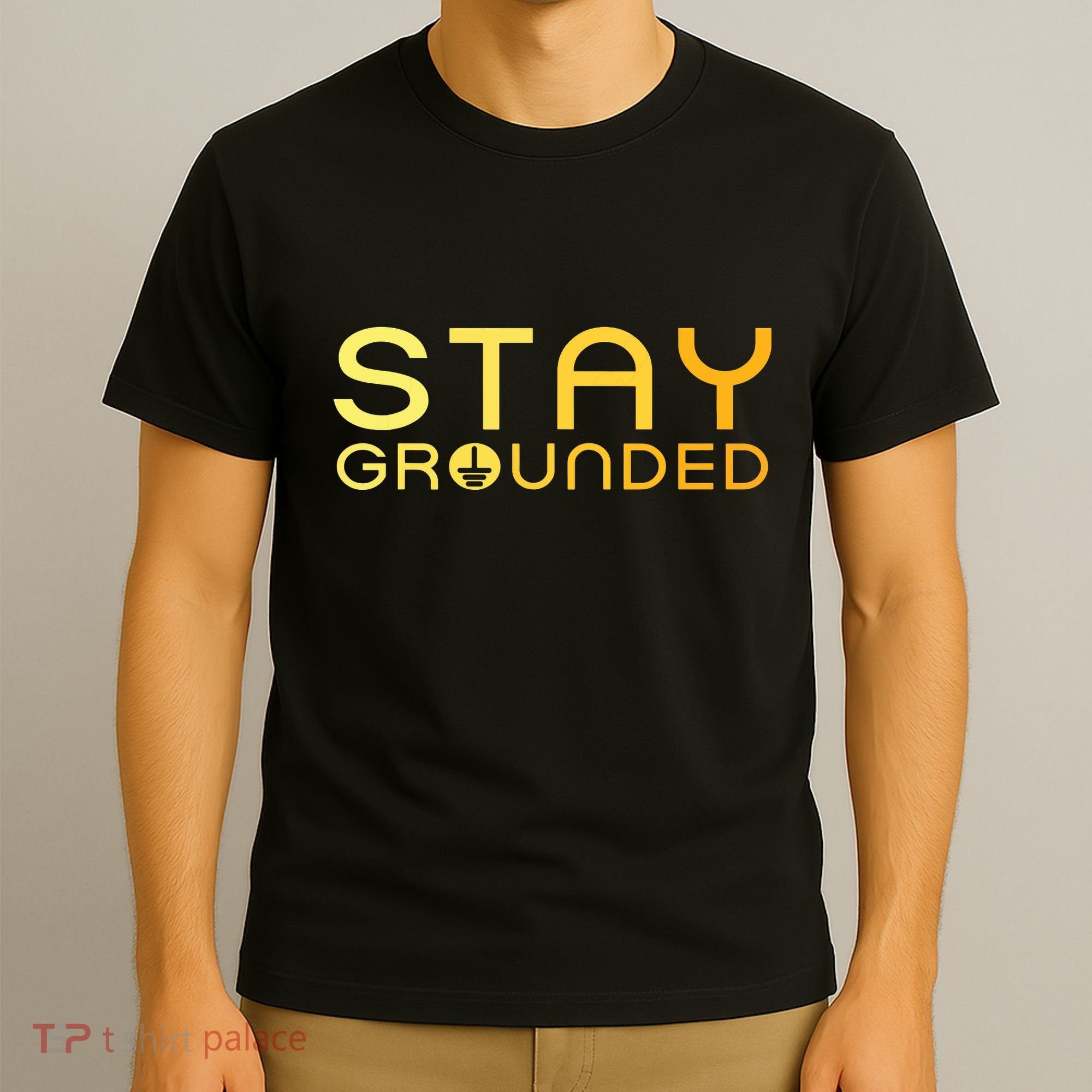 Electrician Art Women Electrical Engineer Stay Grounded T-Shirt
