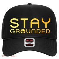 Electrician Art Women Electrical Engineer Stay Grounded Hat thumb 0