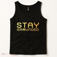 Electrician Art Women Electrical Engineer Stay Grounded Tank Top thumb 2