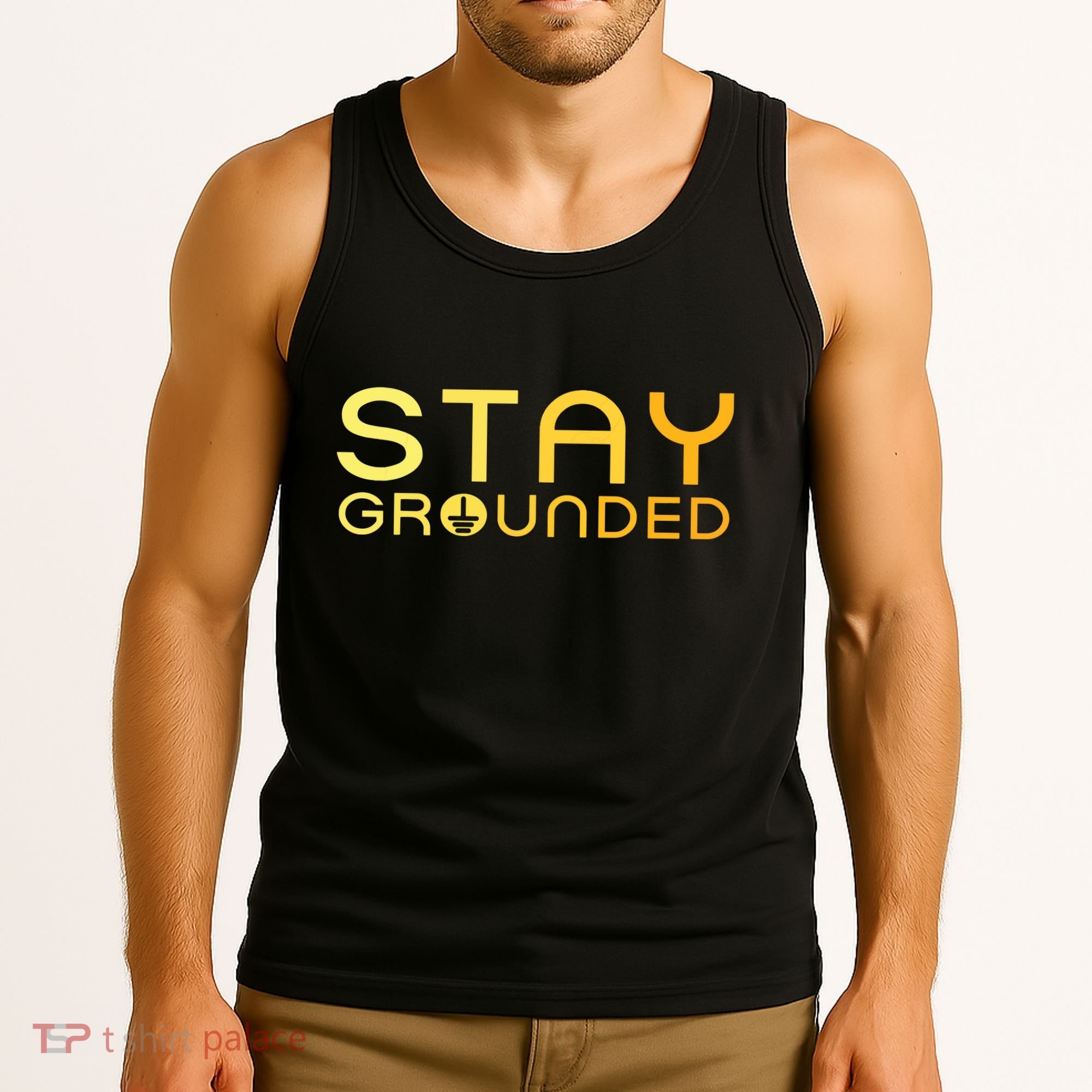 Electrician Art Women Electrical Engineer Stay Grounded Tank Top