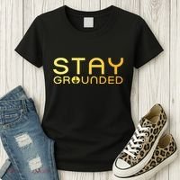 Electrician Art Women Electrical Engineer Stay Grounded Women's T-Shirt thumb 3
