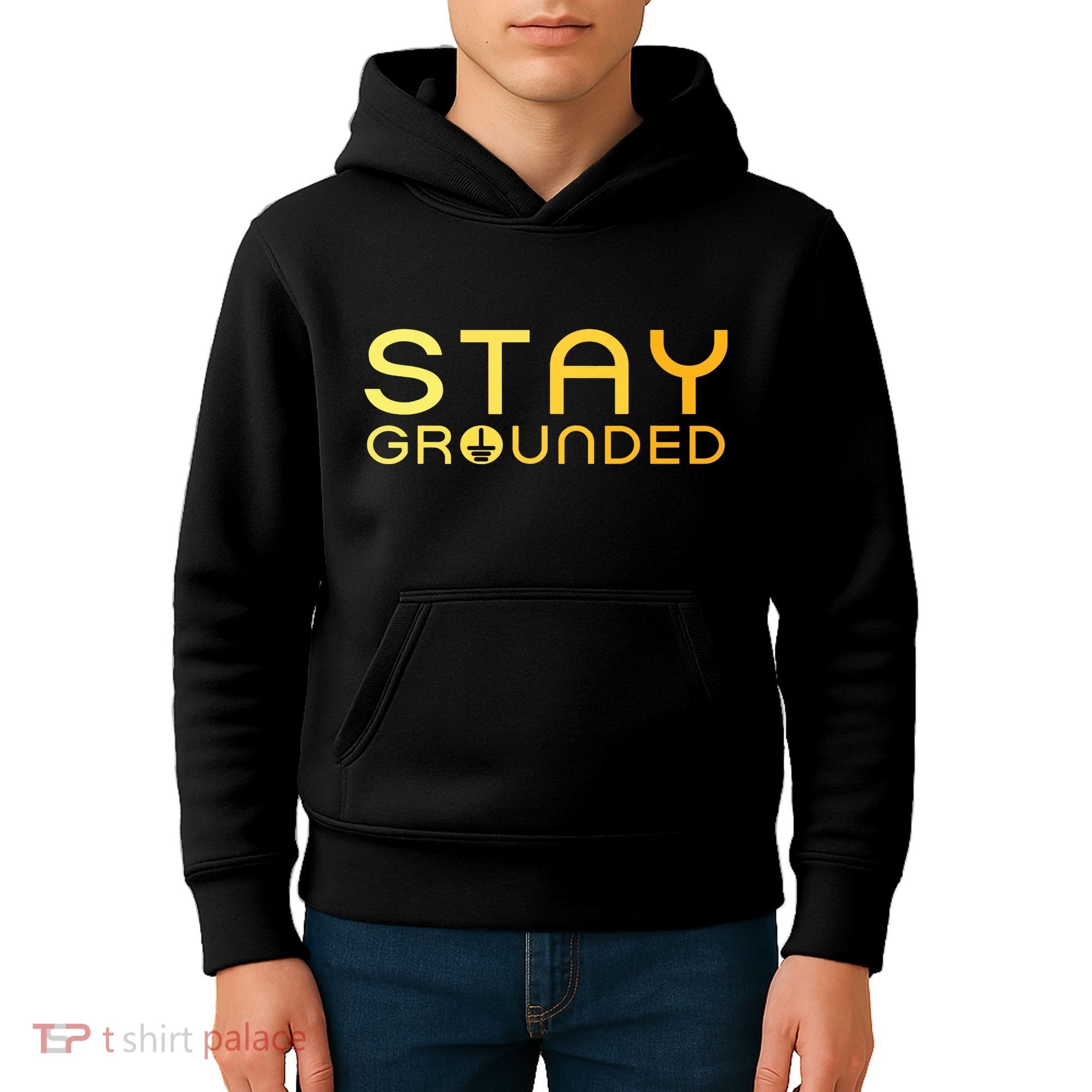 Electrician Art Women Electrical Engineer Stay Grounded Kids Hoodie
