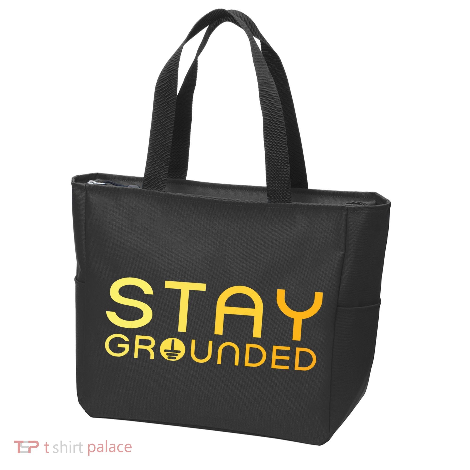 Electrician Art Women Electrical Engineer Stay Grounded Tote Bag