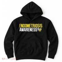Endometriosis Awareness Yellow Ribbon Hoodie thumb 0