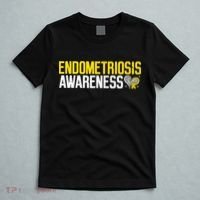 Endometriosis Awareness Yellow Ribbon T-Shirt thumb 5