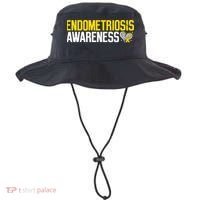 Endometriosis Awareness Yellow Ribbon Bucket Hat thumb 0