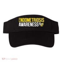 Endometriosis Awareness Yellow Ribbon Visor thumb 0