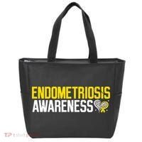 Endometriosis Awareness Yellow Ribbon Tote Bag thumb 0