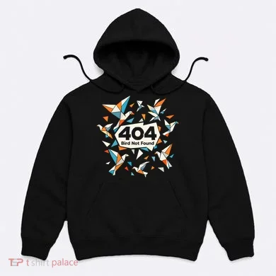 Error Bird 404 Not Found Hoodie