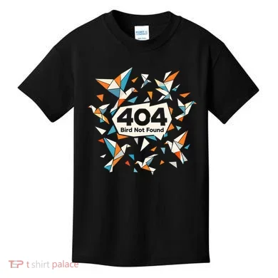 Error Bird 404 Not Found Kids T-Shirt