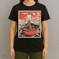 Easter Bunny Anime Ramen Tees Japanese Kawaii Funny Graphic  T-Shirt thumb 4