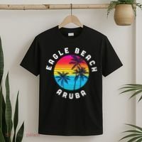 Eagle Beach Aruba Vacation Souvenir Sunset Beach T-Shirt thumb 2