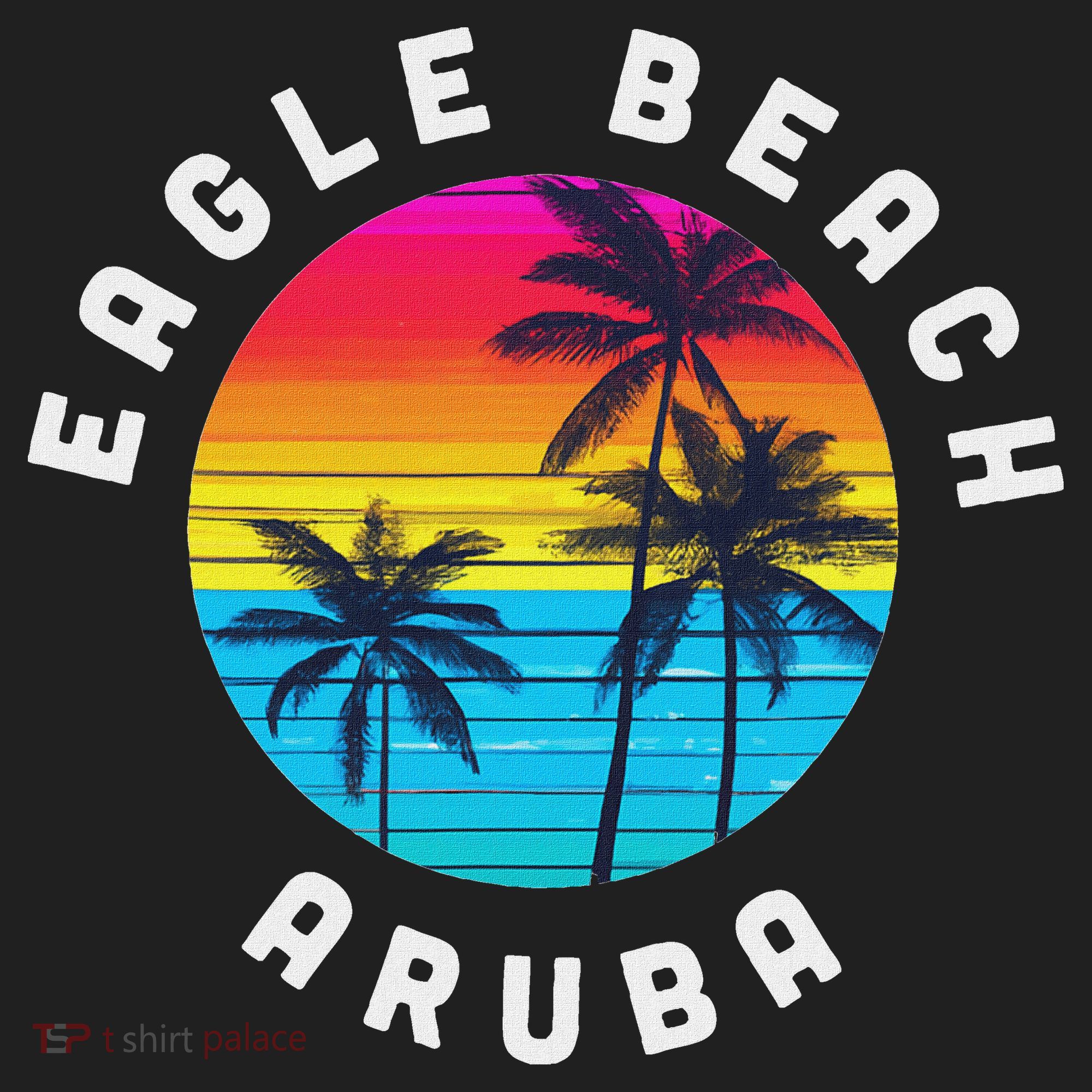 Eagle Beach Aruba Vacation Souvenir Sunset Beach Tumbler