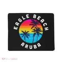 Eagle Beach Aruba Vacation Souvenir Sunset Beach Mousepad thumb 0