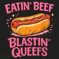 Eatin' Beef Blastin' Queefs Women's Sweatshirt thumb 2
