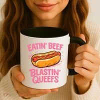 Eatin' Beef Blastin' Queefs Coffee Mug thumb 3