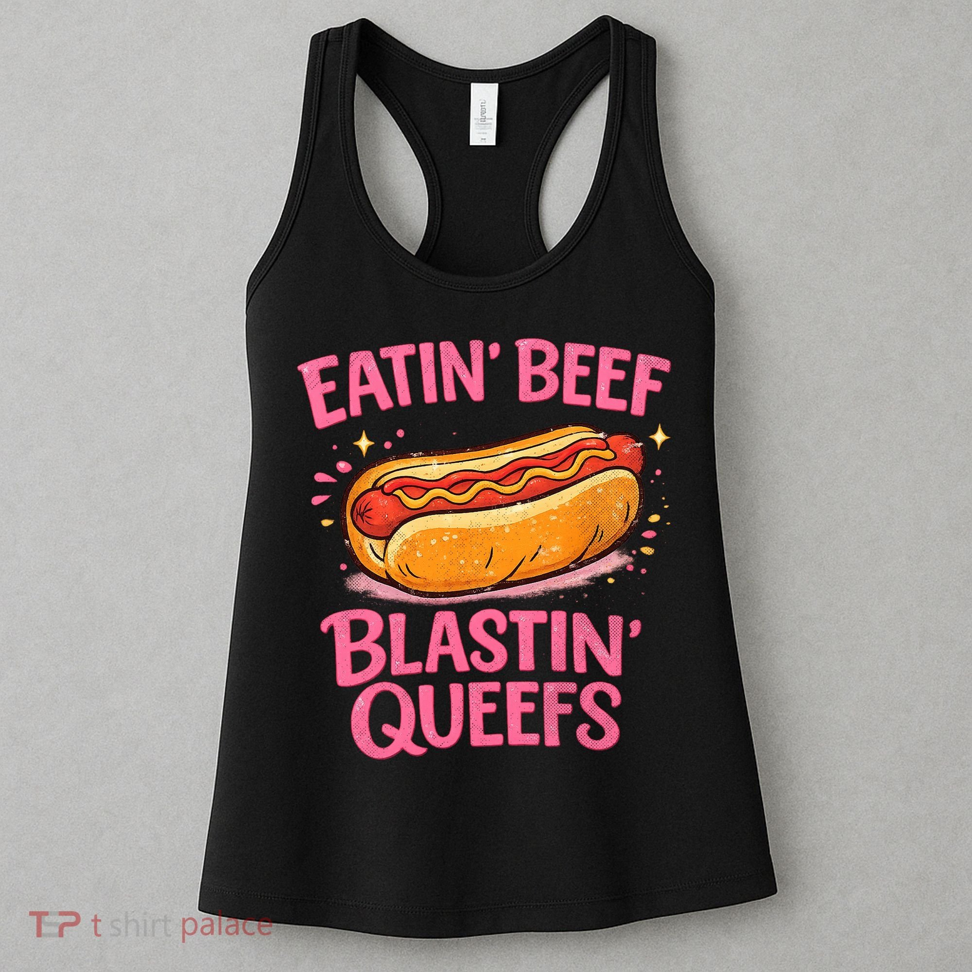 Eatin' Beef Blastin' Queefs Women's Tank Top