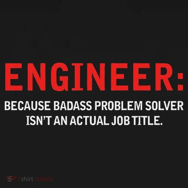 Engineer Because Badass Problem Solver Isn’t An Actual Job Bucket Hat