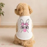 Easter Bunny Bubble Gum Cute Doggie Tank thumb 2