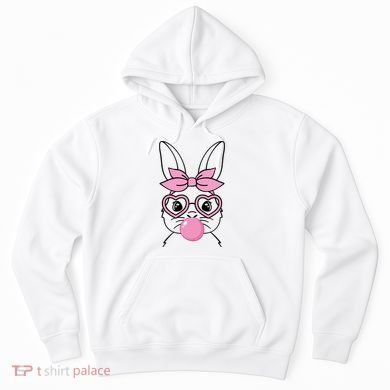 Easter Bunny Bubble Gum Cute Hoodie