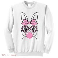 Easter Bunny Bubble Gum Cute Sweatshirt thumb 0
