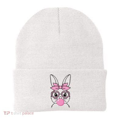 Easter Bunny Bubble Gum Cute Beanie