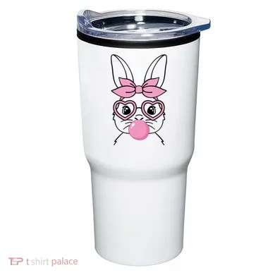Easter Bunny Bubble Gum Cute Tumbler