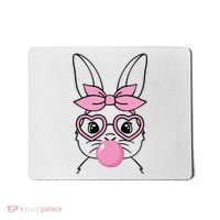 Easter Bunny Bubble Gum Cute Mousepad thumb 0