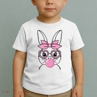 Easter Bunny Bubble Gum Cute Toddler T-Shirt thumb 2