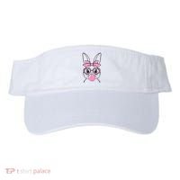 Easter Bunny Bubble Gum Cute Visor thumb 0