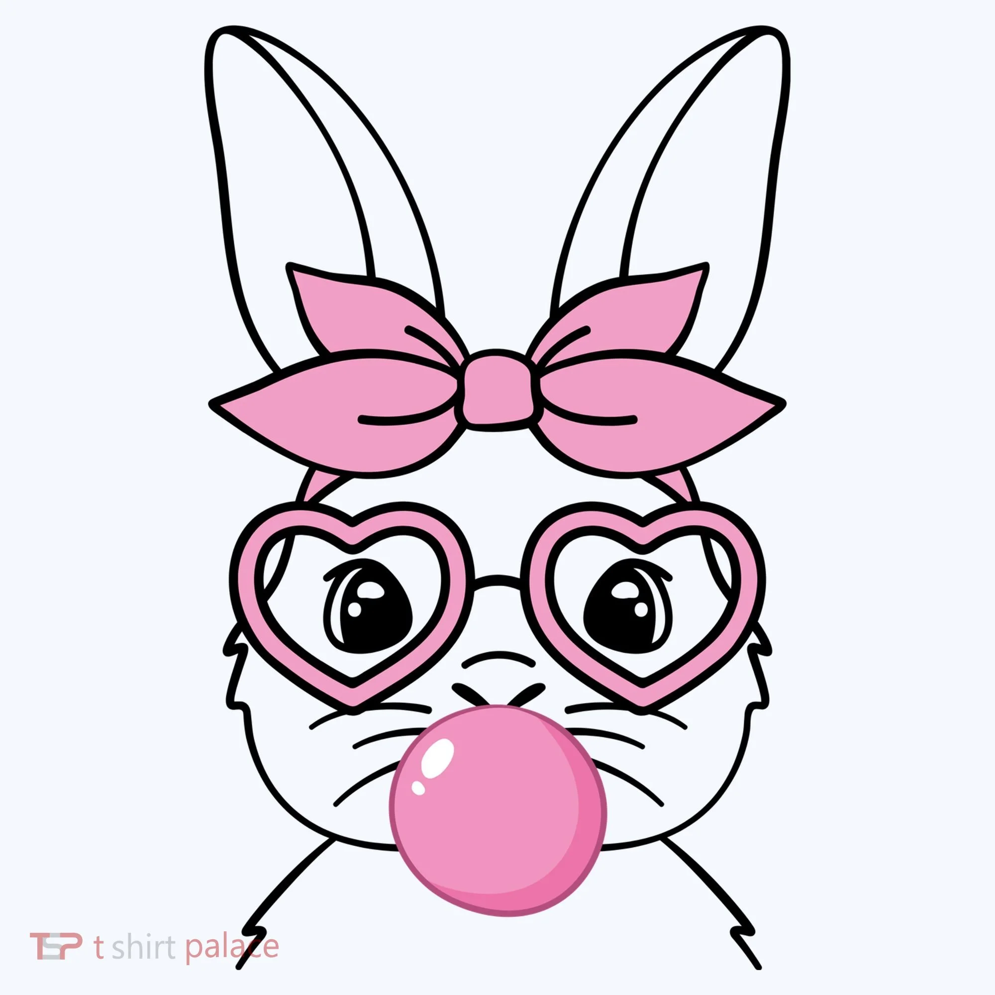 Easter Bunny Bubble Gum Cute Visor