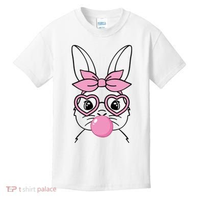 Easter Bunny Bubble Gum Cute Kids T-Shirt