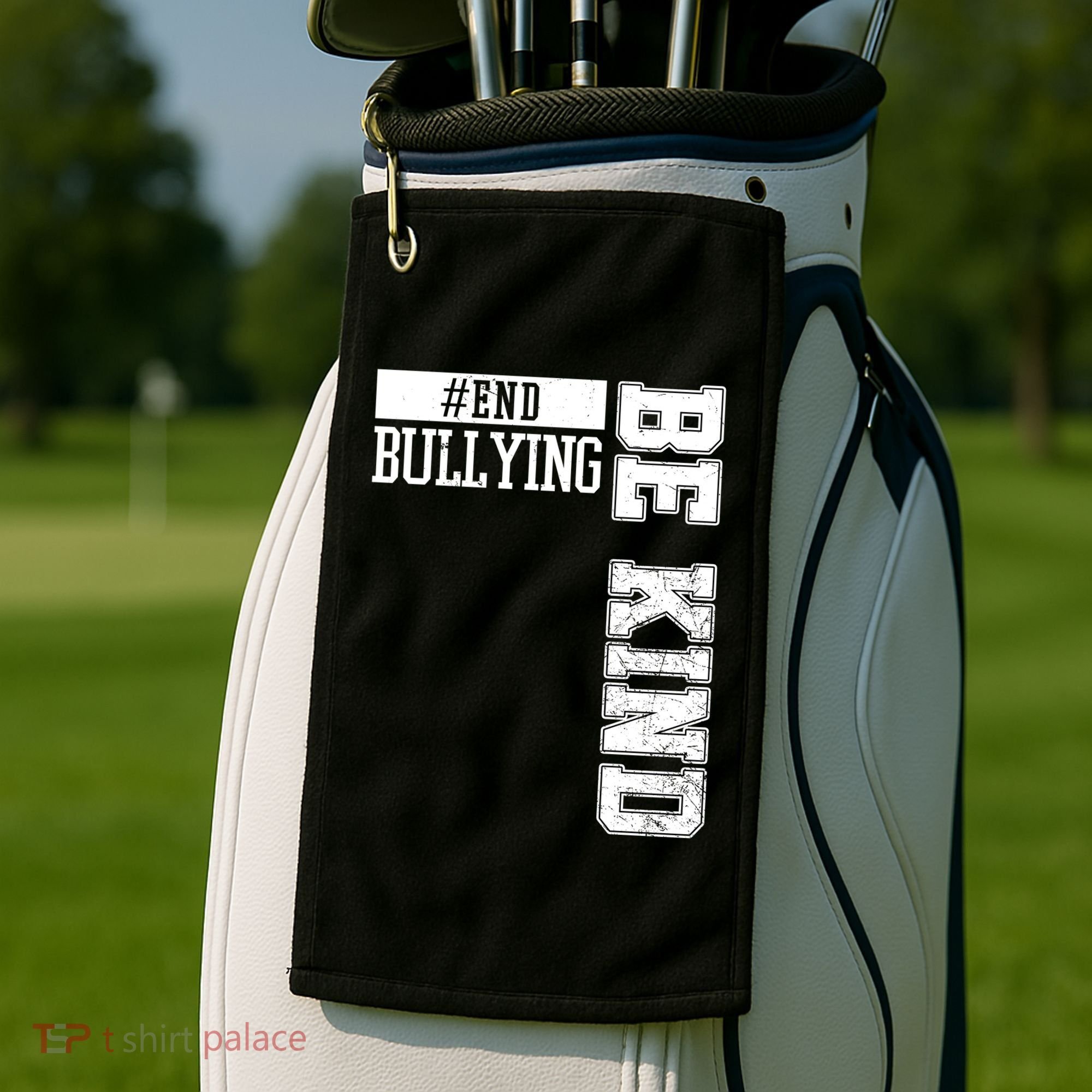 End Bullying Be Kind Awareness Golf Towel
