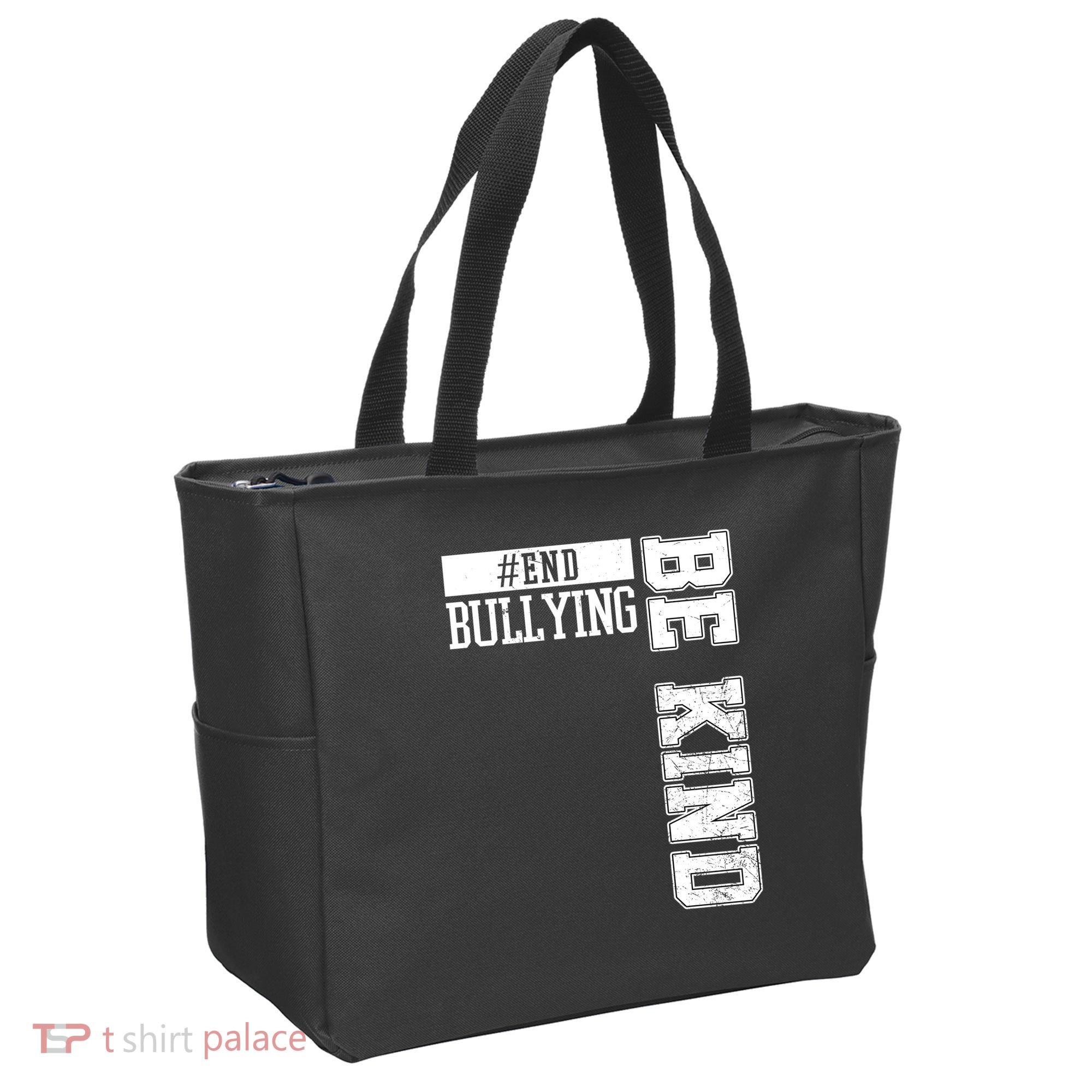 End Bullying Be Kind Awareness Tote Bag