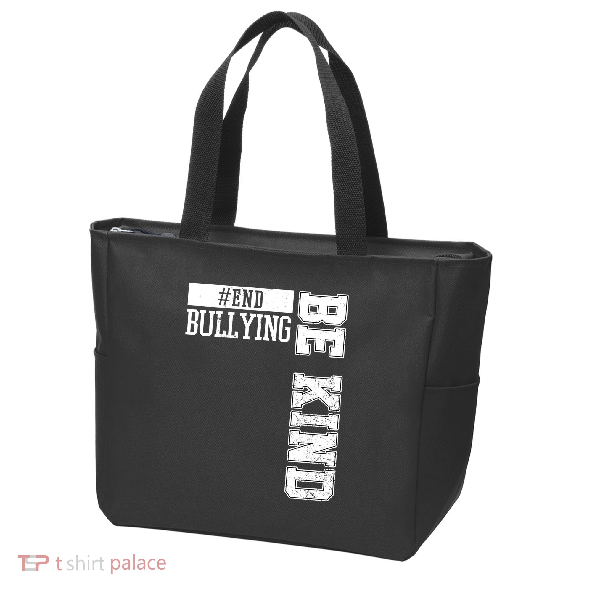 End Bullying Be Kind Awareness Tote Bag