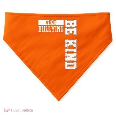 End Bullying Be Kind Awareness USA-Made Doggie Bandana