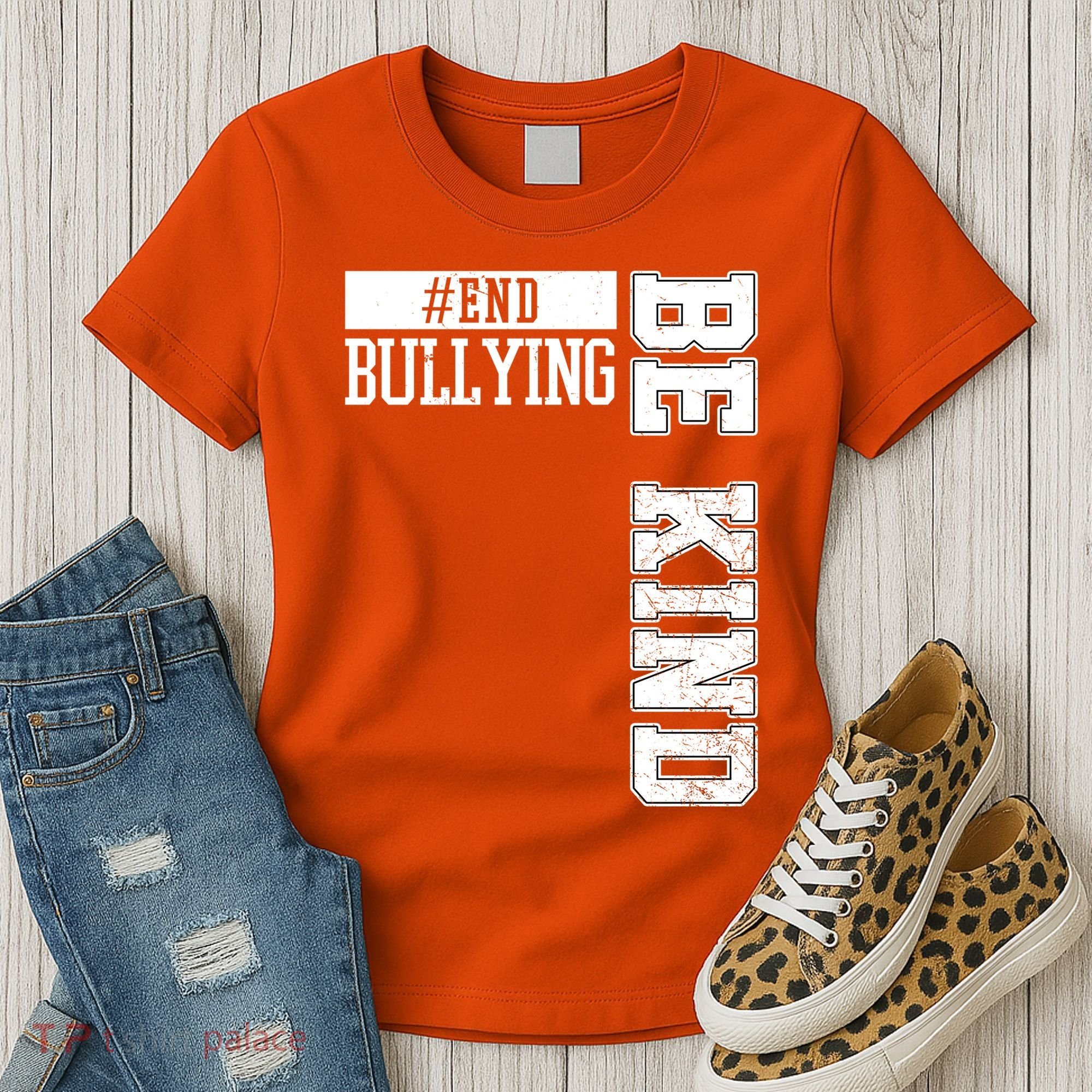 End Bullying Be Kind Awareness Women's T-Shirt