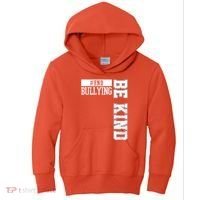 End Bullying Be Kind Awareness Kids Hoodie thumb 0