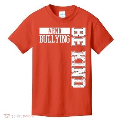 End Bullying Be Kind Awareness Kids T-Shirt