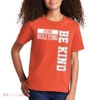 End Bullying Be Kind Awareness Kids T-Shirt thumb 2
