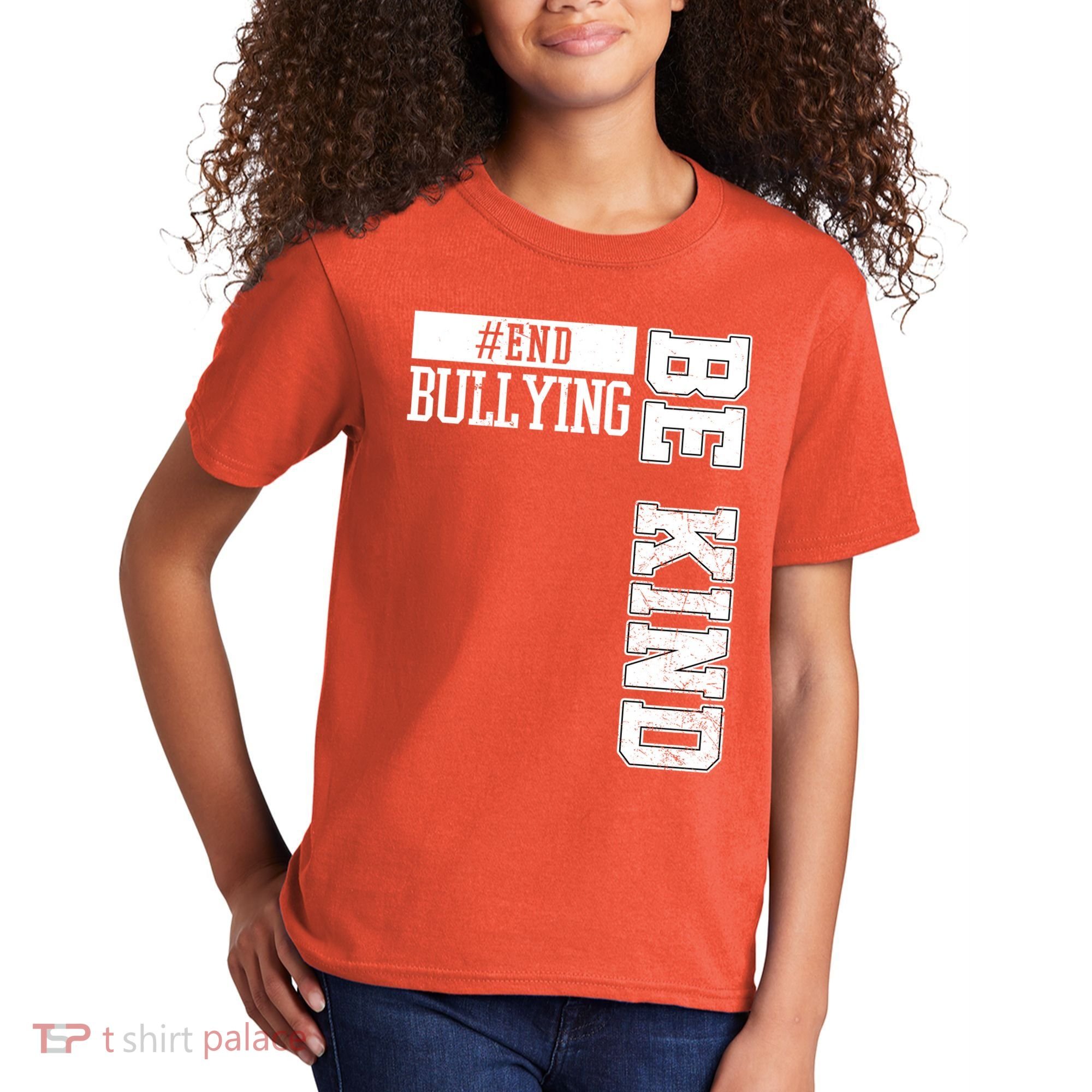 End Bullying Be Kind Awareness Kids T-Shirt