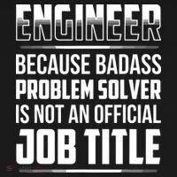 Engineer Because Badass Problem Solver Is Not An Job Title Polo thumb 3