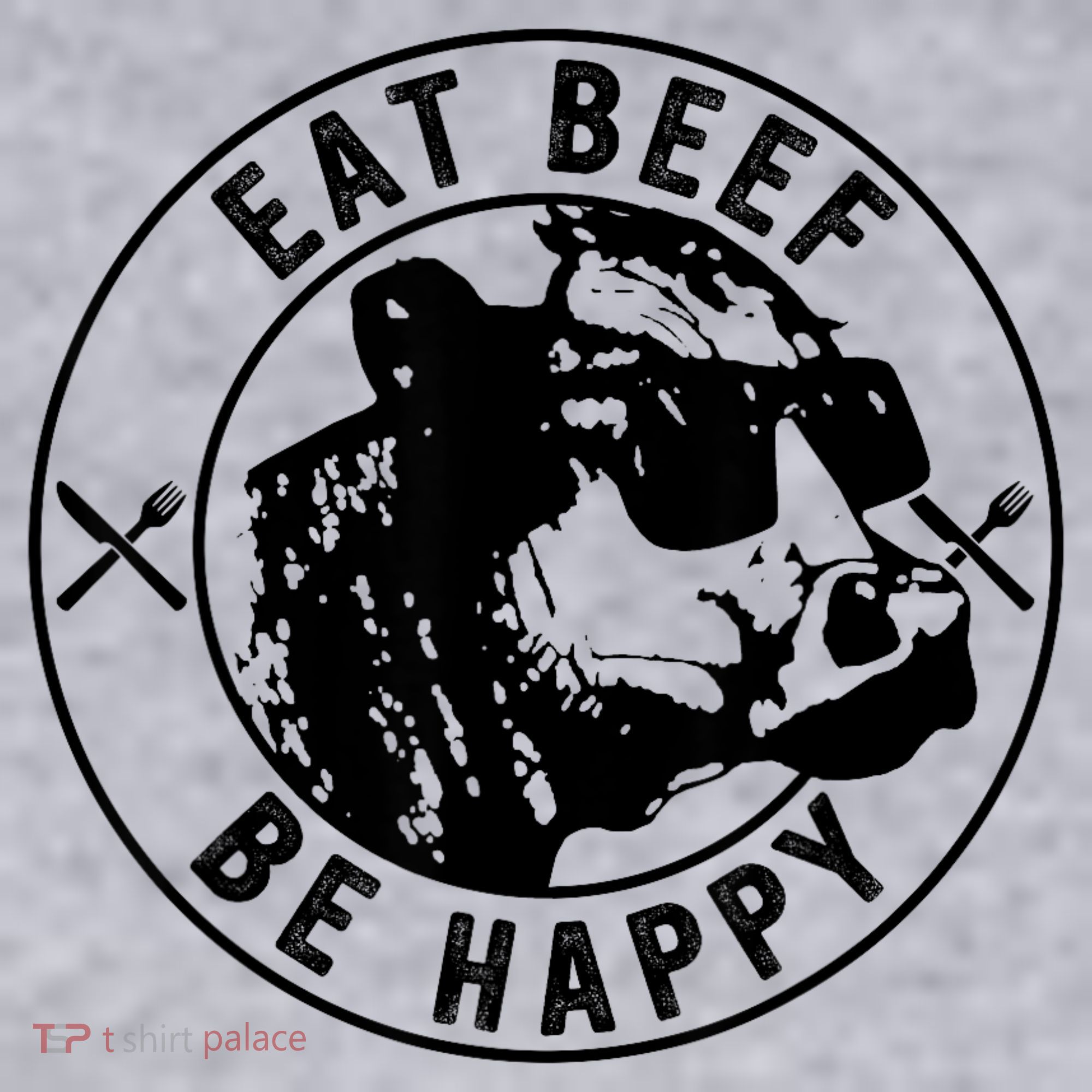 Eat Beef Be Happy Funny Gift Women's Sweatshirt