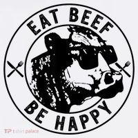 Eat Beef Be Happy Funny Gift Coffee Mug thumb 5